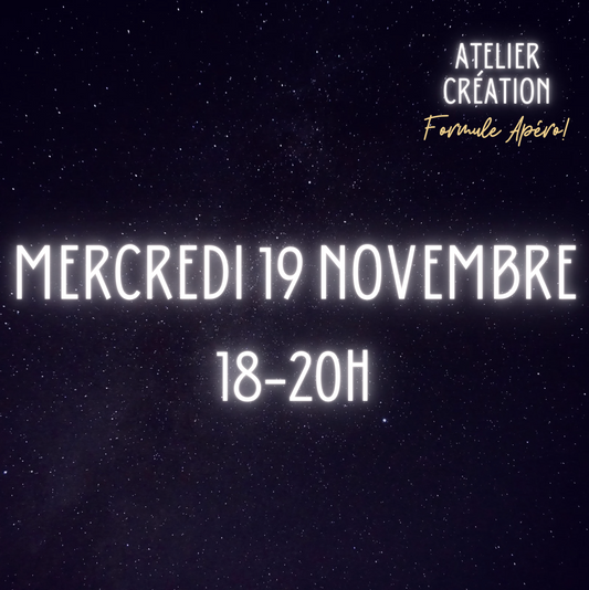 Formule Apéro - Mercredi 19 Novembre