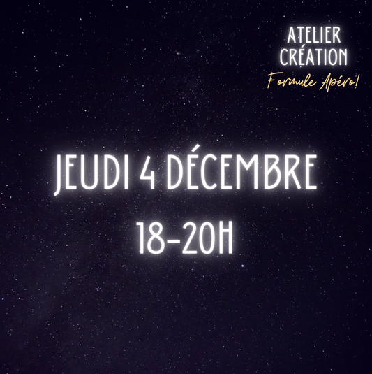 Formule Apéro - Jeudi 4 Décembre