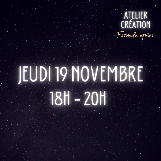 Formule Apéro - Jeudi 19 Novembre