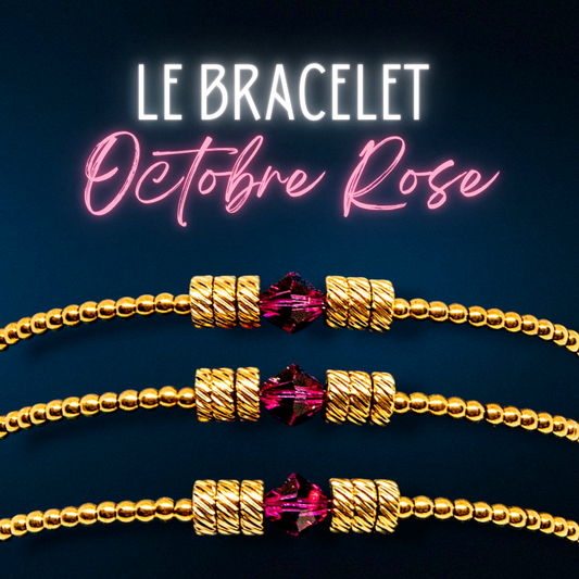 Bracelet octobre rose